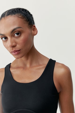 Crop top push-up Sayani - Preto