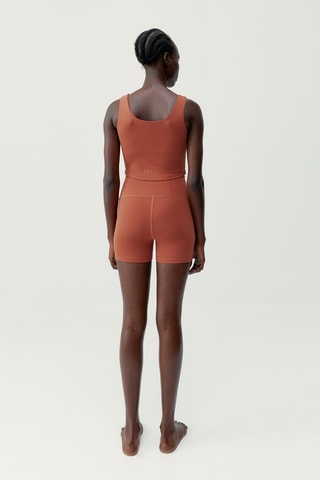 Crop top push-up Sayani - Vermelho-tijolo