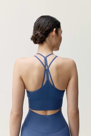 Crop top push-up Sunset - Azul-marinho