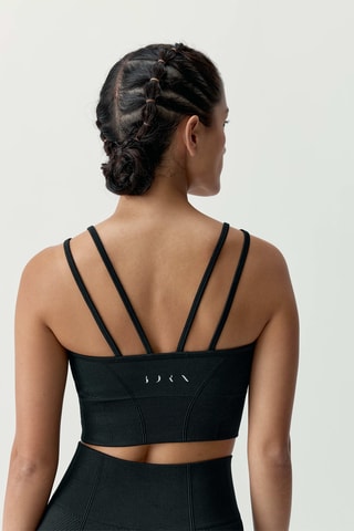 Crop top push-up Sureya - Preto