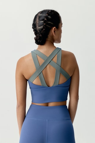 Soutien desportivo push-up Upala - Azul-cobalto