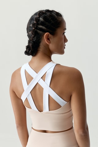 Soutien desportivo push-up Upala - Bege