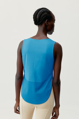 Top de treino Caliope - Azul-celeste