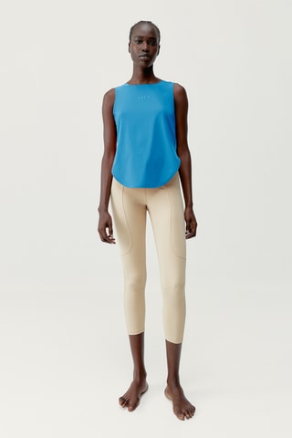 Top de treino Caliope - Azul-celeste