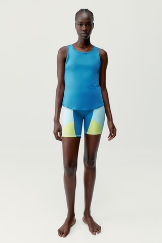 Camisola de alças Daila - Azul-cobalto