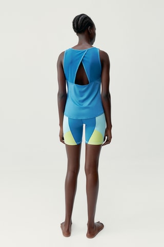 Camisola de alças Daila - Azul-cobalto