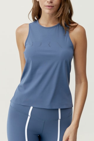 Camisola de alças Keira - Azul-acinzentado