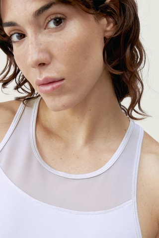 Camisola de alças Kiava - Branco