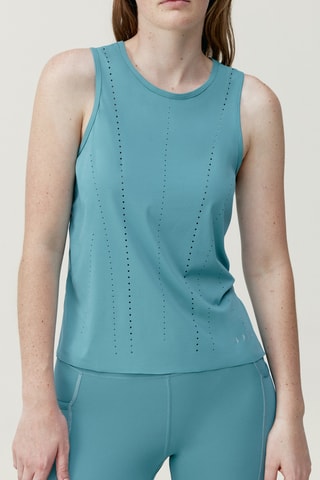 Camisola de alças Race - Azul-celeste