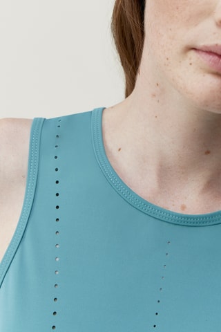 Camisola de alças Race - Azul-celeste