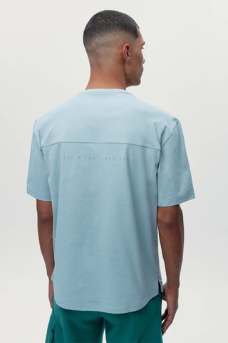 T-shirt Suez - Azul-celeste