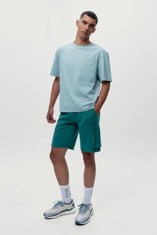 T-shirt Suez - Azul-celeste