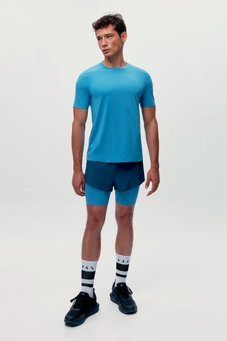 T-shirt Tadjura - Azul-celeste