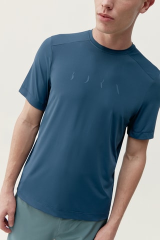 T-shirt Volta - Azul-cobalto