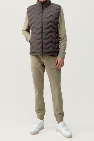 Colete acolchoado Sepik - Castanho