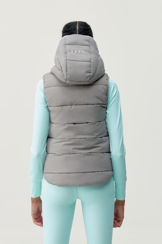 Colete acolchoado reversível Hazel - Cinzento