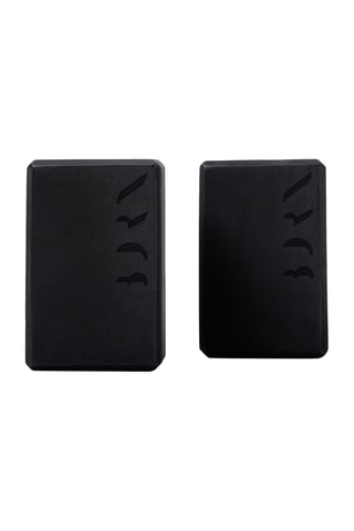 2 blocos de ioga - Preto