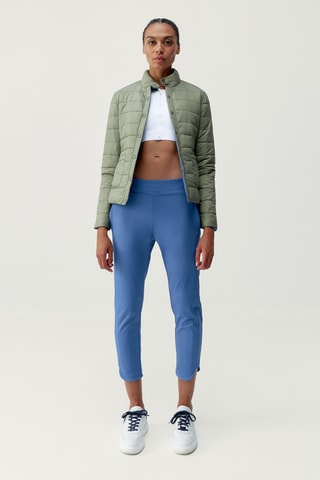 Blusão reversível Lyra - Verde e azul-claro