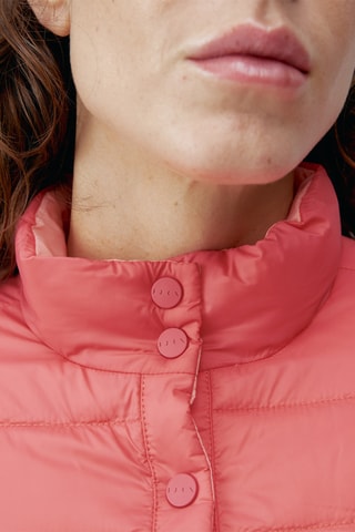 Blusão reversível Lyra - Coral