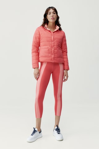 Blusão reversível Lyra - Coral