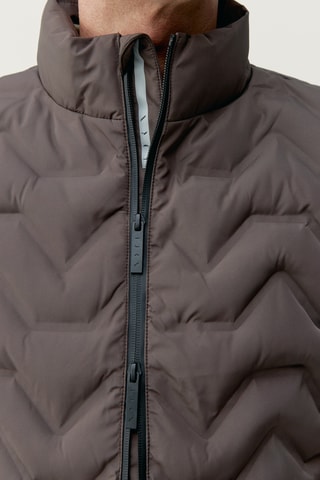 Colete acolchoado Sepik - Castanho