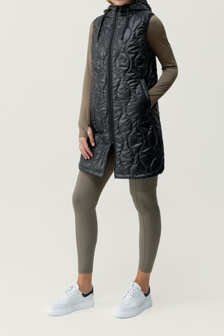 Colete acolchoado Tessa - Preto