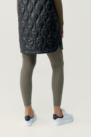 Colete acolchoado Tessa - Preto