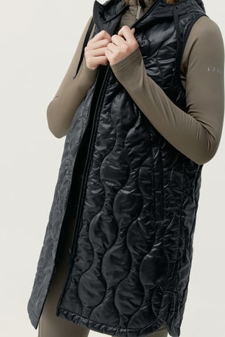 Colete acolchoado Tessa - Preto