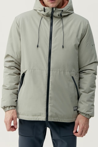 Blusão reversível Volga - Bege e castanho