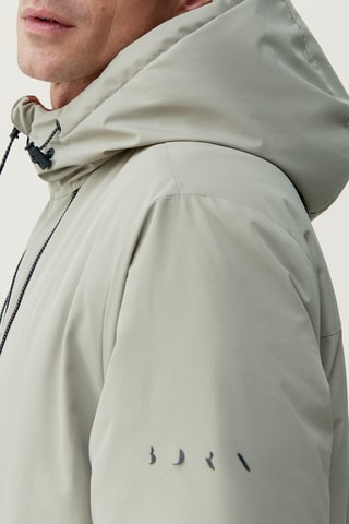 Blusão reversível Volga - Bege e castanho