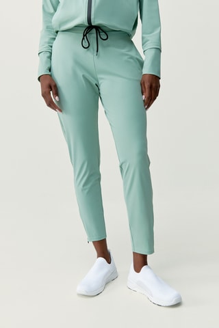 Calças de desporto 7/8 de cintura alta Airla - Verde-água