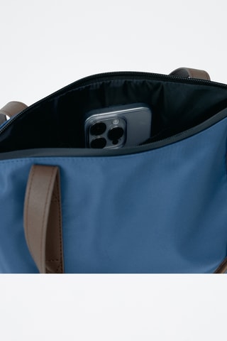 Mala de ombro Mini Daily - Azul-cobalto