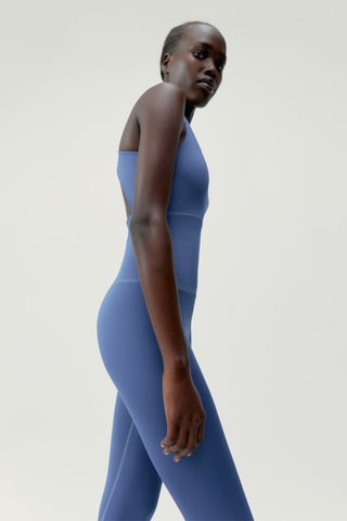 Macacão 7/8 push-up Bimba - Azul-cobalto