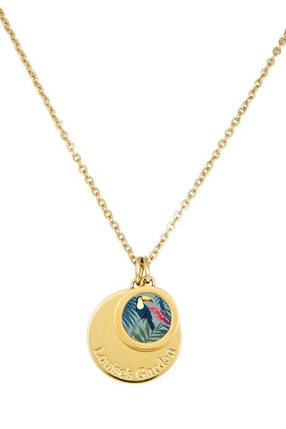 Ketting Goudkleurig en Blauw