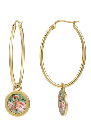 Creolen Goudkleurig en Groen