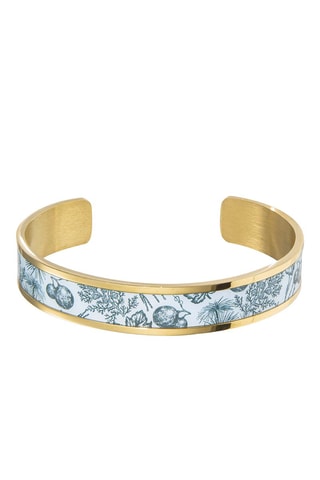 Armband Goudkleurig en Blauw