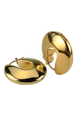 Creolen - zilver doublé goud