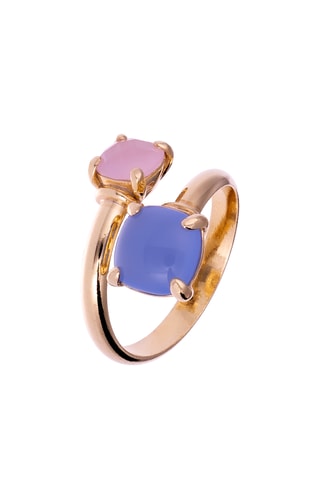 Ring - Zilver Doublé Roségoud