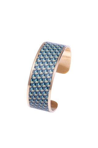 Armband - marineblauw en hemelsblauw