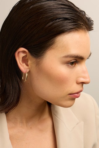 Argolas - Ouro amarelo 18 quilates