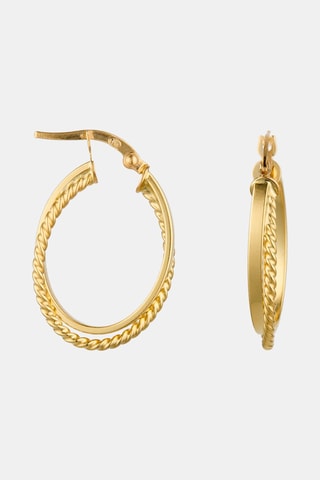 Argolas - Ouro amarelo 18 quilates