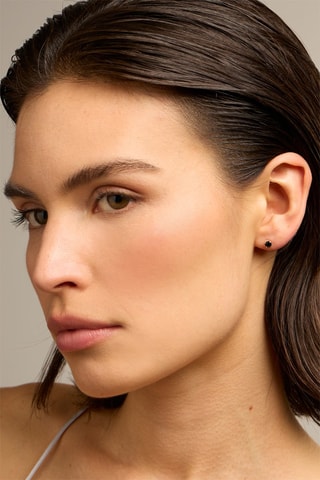 Orecchini - Oro giallo 18 kt e zaffiro