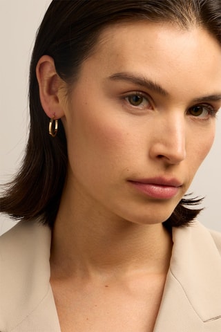 Argolas - Ouro amarelo 18 quilates