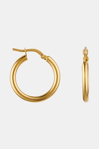 Argolas - Ouro amarelo 18 quilates