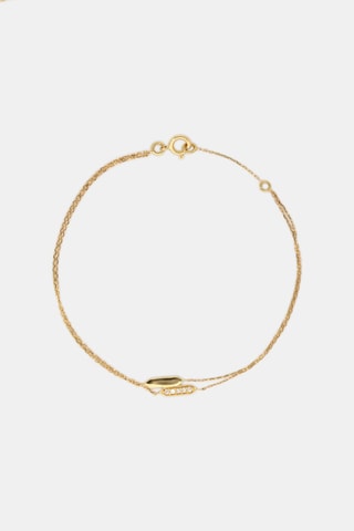Pulseira - Ouro amarelo 18 quilates e diamantes