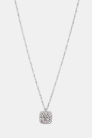 Collana - Oro bianco 18 kt e diamanti