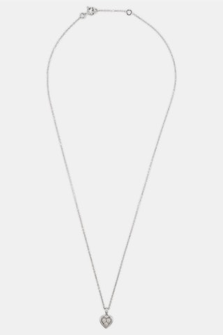 Collana - Oro bianco 18 kt e diamante