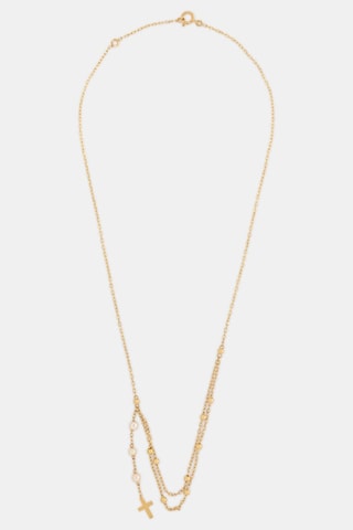 Collana - Oro giallo e perla coltivata