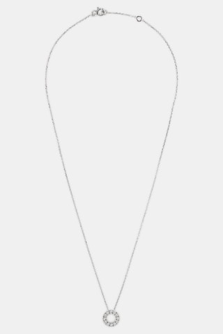 Collana - Oro bianco 18 kt e diamanti