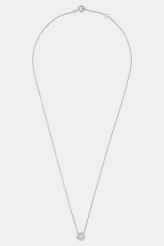 Collana - Oro bianco 18 kt e diamanti